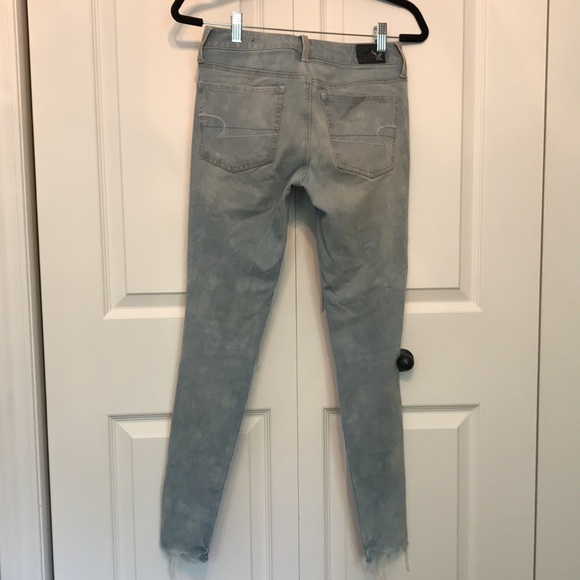 AEO super stretch distressed jegging - Picture 2 of 10